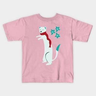 Stoaty Christmas with an Ermine Kids T-Shirt